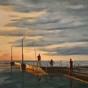 Vicki Ratcliff Artist Oil Early Dip Link Image