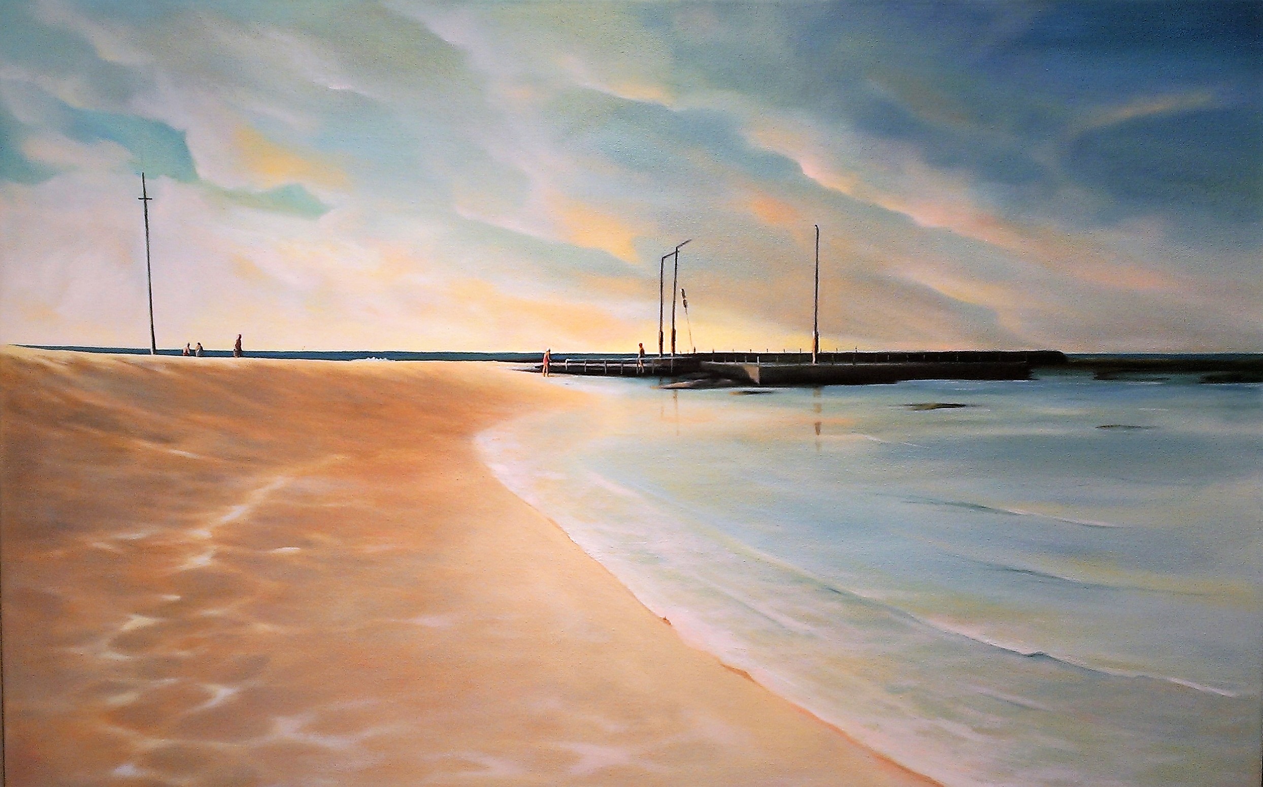 Oil Morning Connection VICKI RATCLIFF Artist