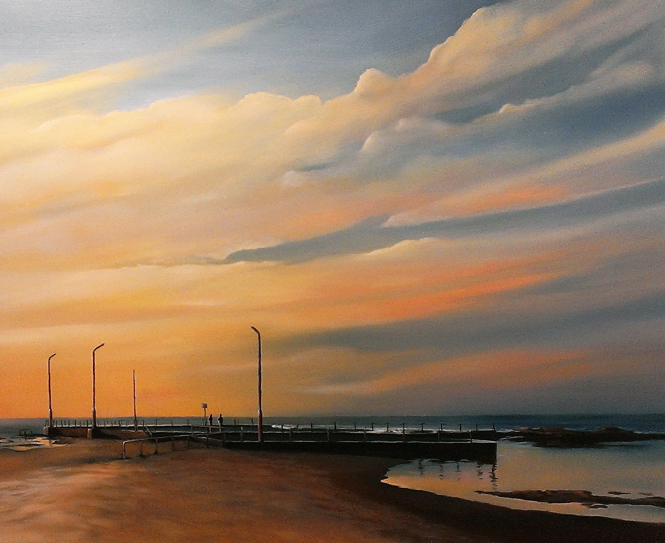 Oil Morning Reflections VICKI RATCLIFF Artist