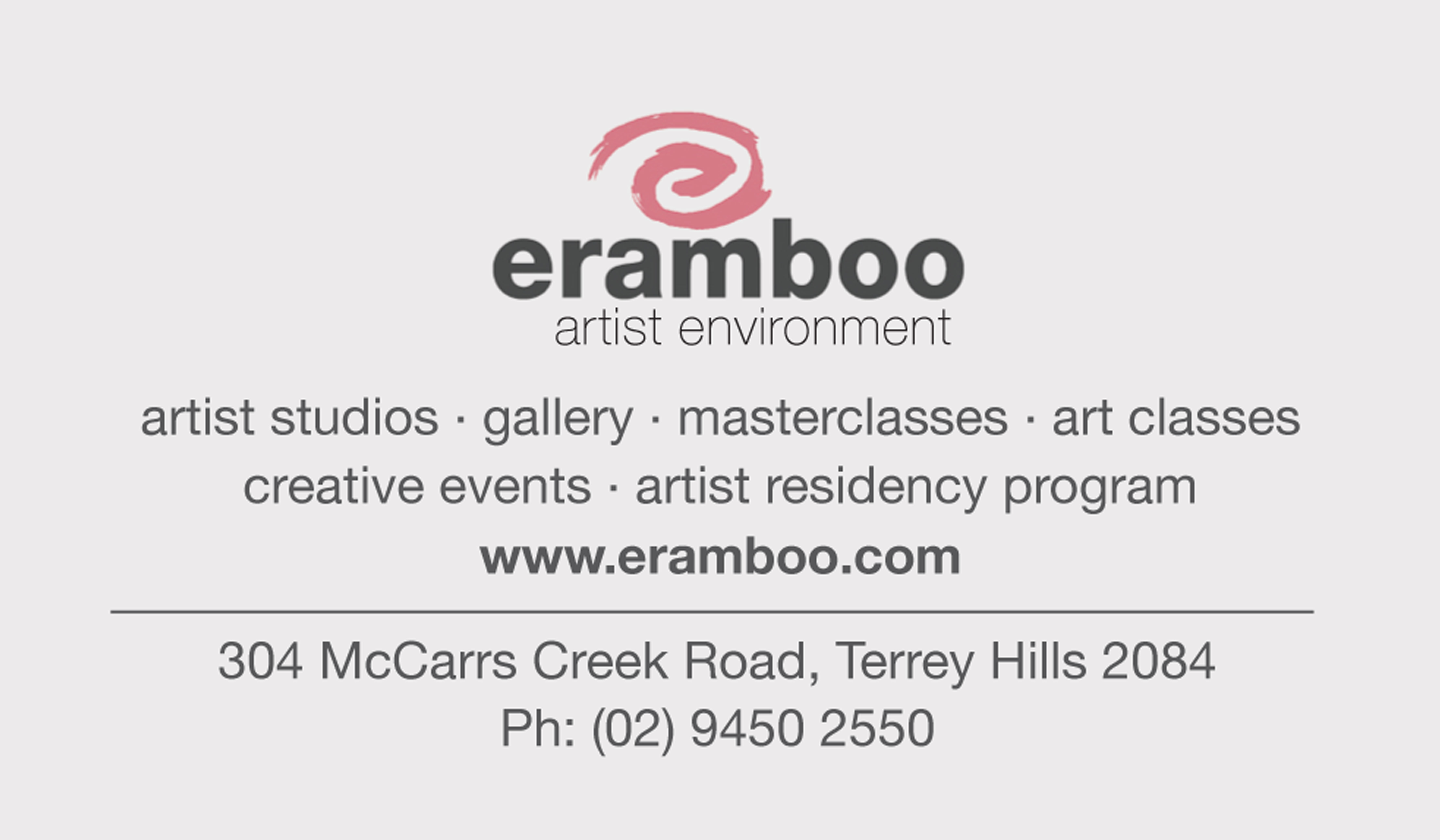 Vicki Ratcliff Artist Pittwater Artists Trail Eramboo Advert Image